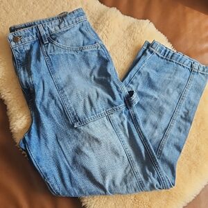 Lauren Ralph Lauren Carpenter Jeans Size 12 Light Wash